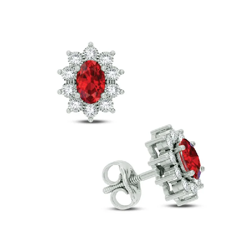 10K 0.04ct Diamond Earring