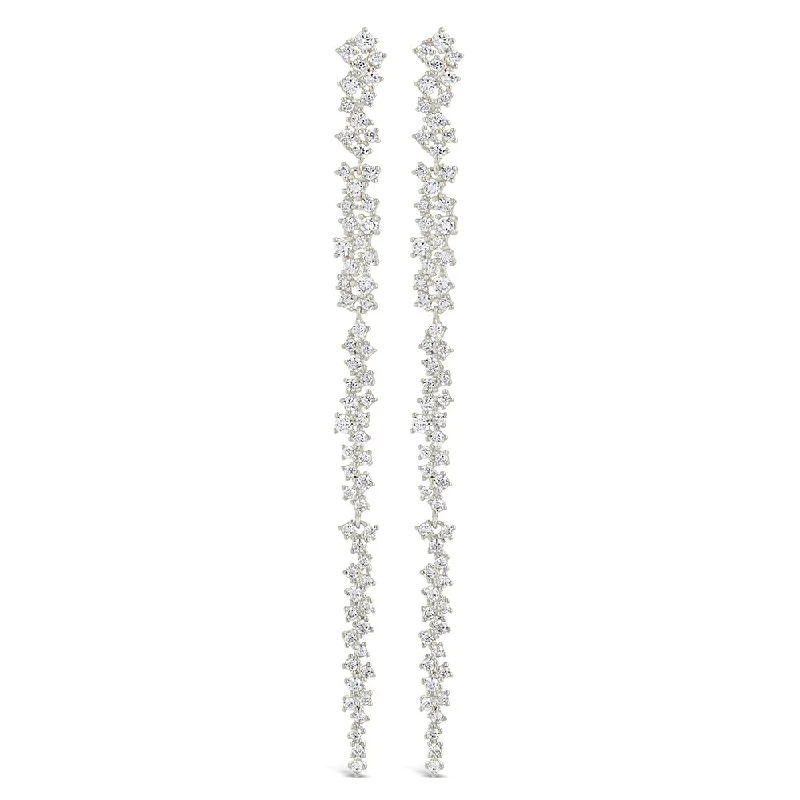 Audrina CZ Drop Earrings