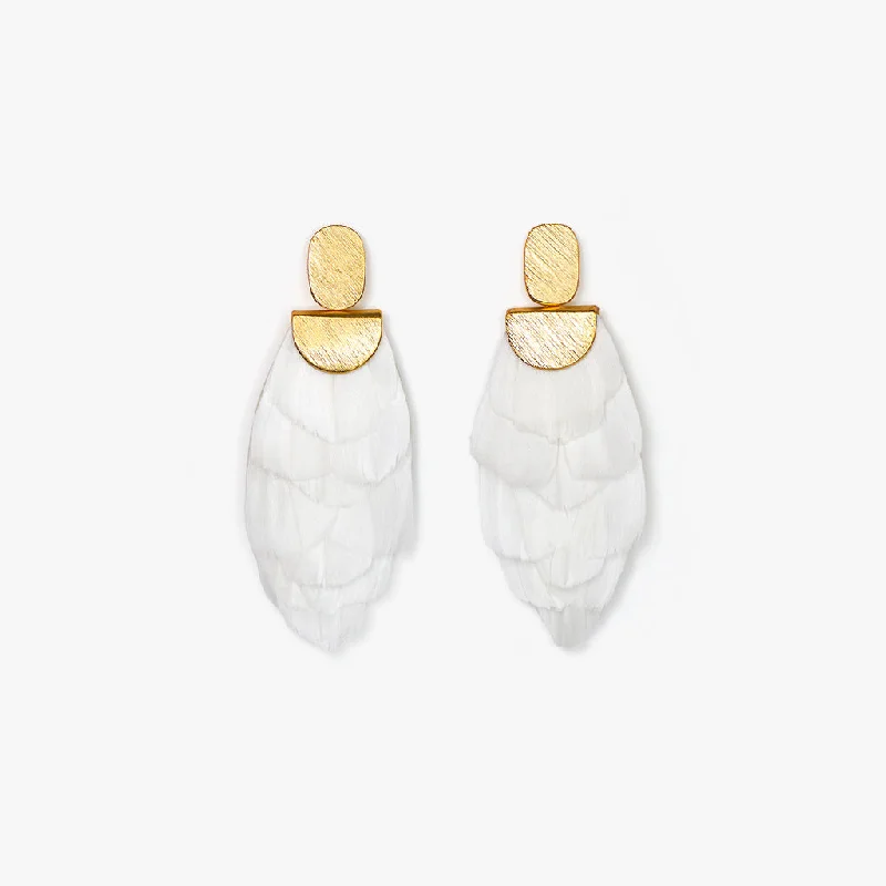 Blanc Drop Earring