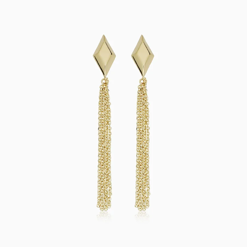 Crown Jewel Drop Earrings