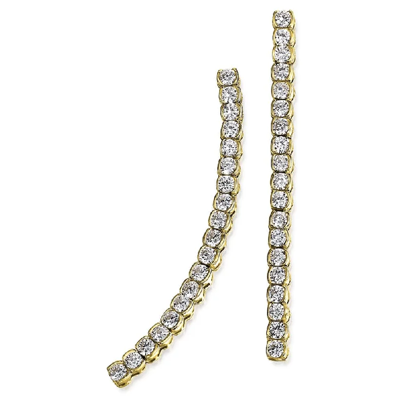 Diamond Cascade Earrings