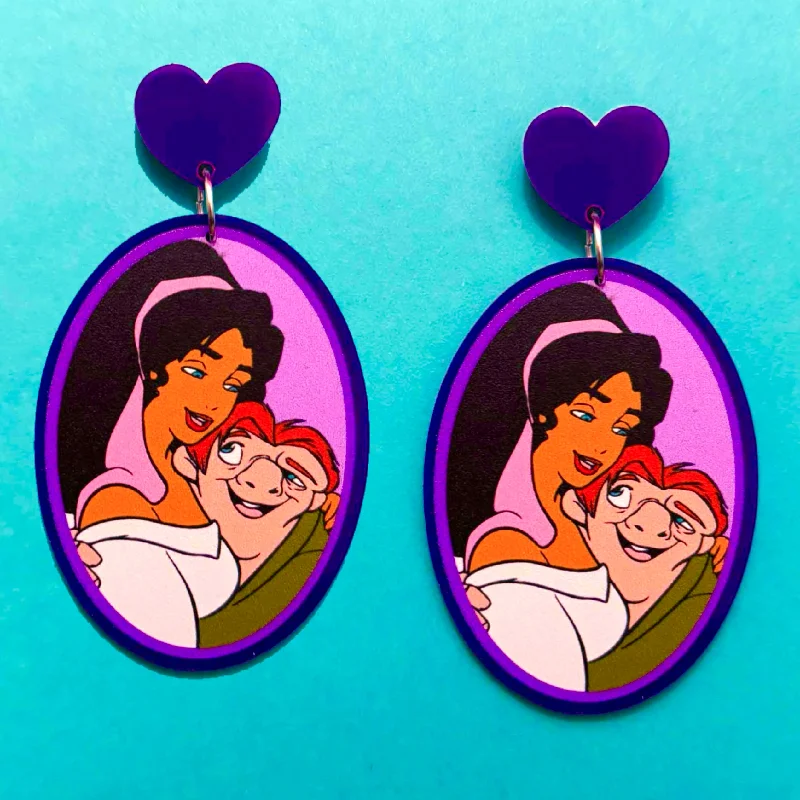 Esmeralda & Quasi Drop Earrings