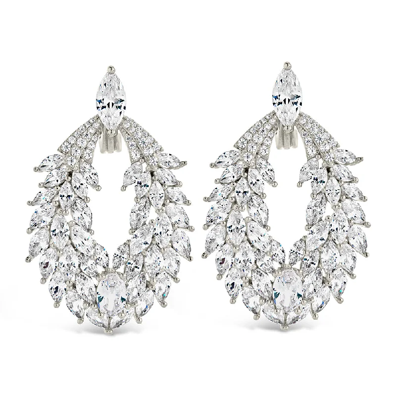 Giuliana Statement CZ Drop Earring