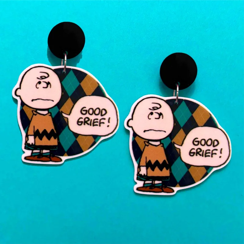 Good Grief Charlie Drop Earrings