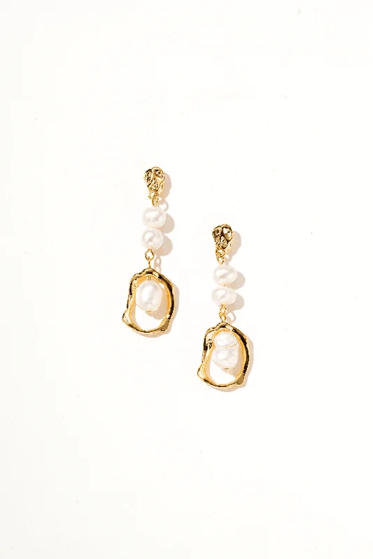 Isra Pearl Drop Earrings