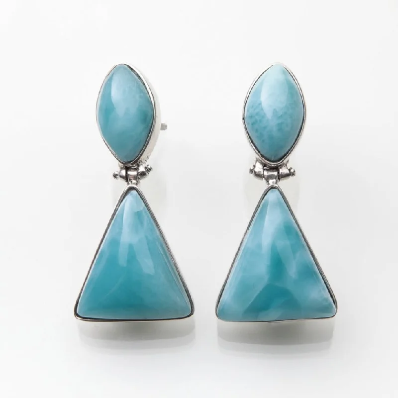 Larimar Earrings Edaline