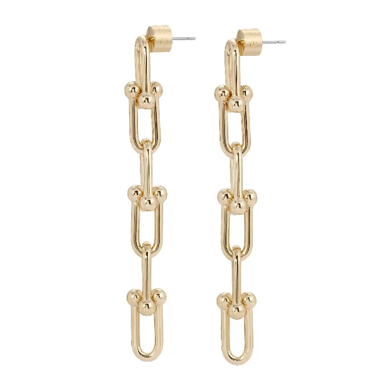 Margaux 6 Link Drop Earrings