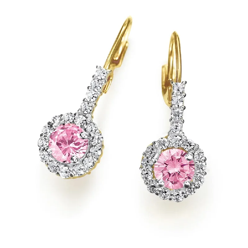 Pink Bel-Aire Earrings