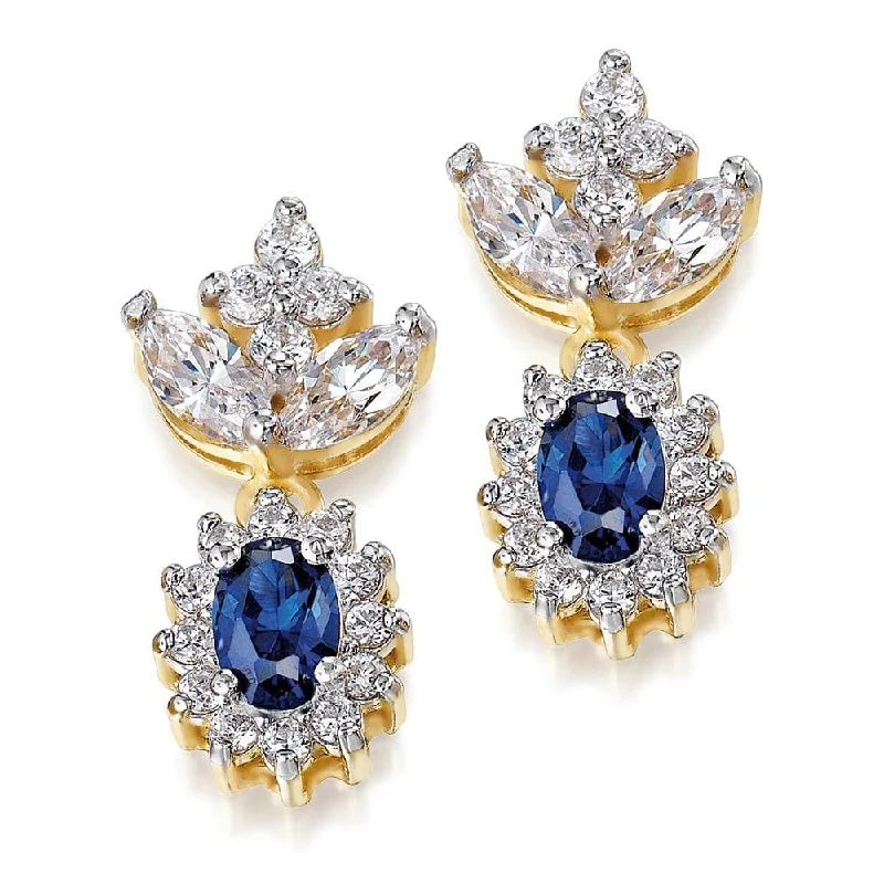 Rosemoor Tru-Sapphire Earrings