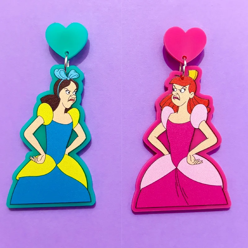 Stepsisters Drop Earrings