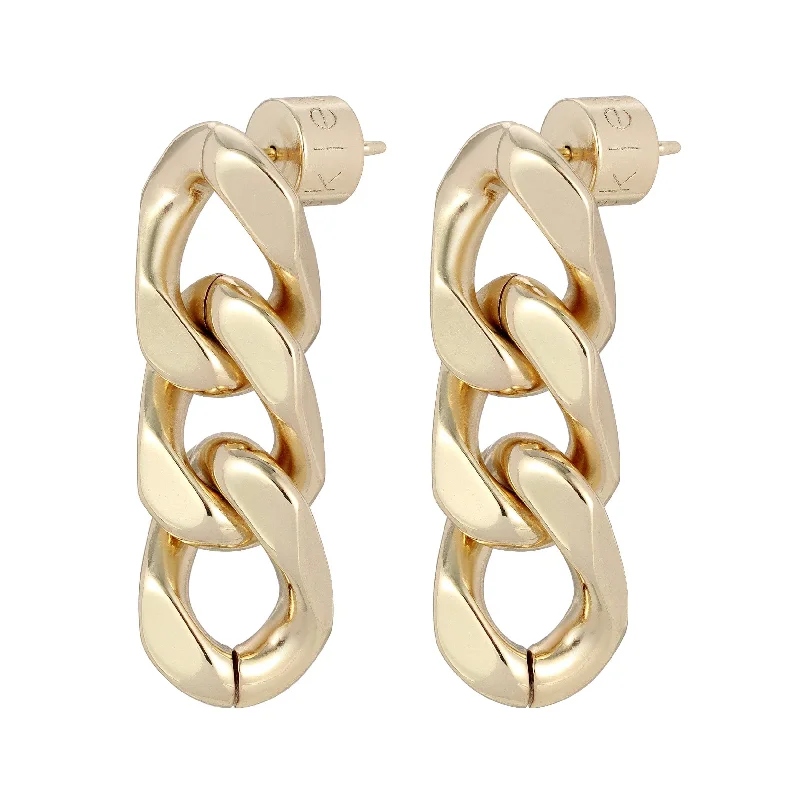 Taraji 3 Link Drop Earrings