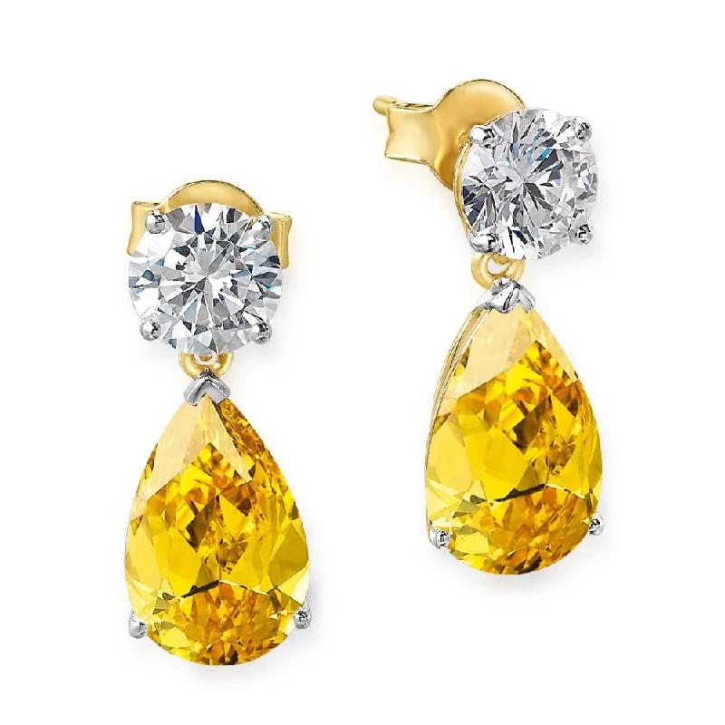 Yellow Chéri Amour Earrings