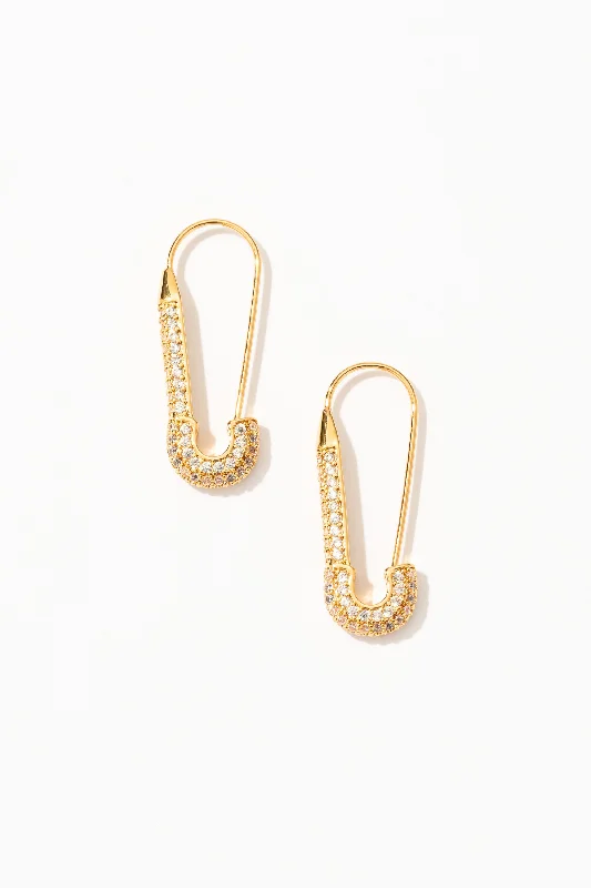 Zadie Zirconia Hoop Earrings