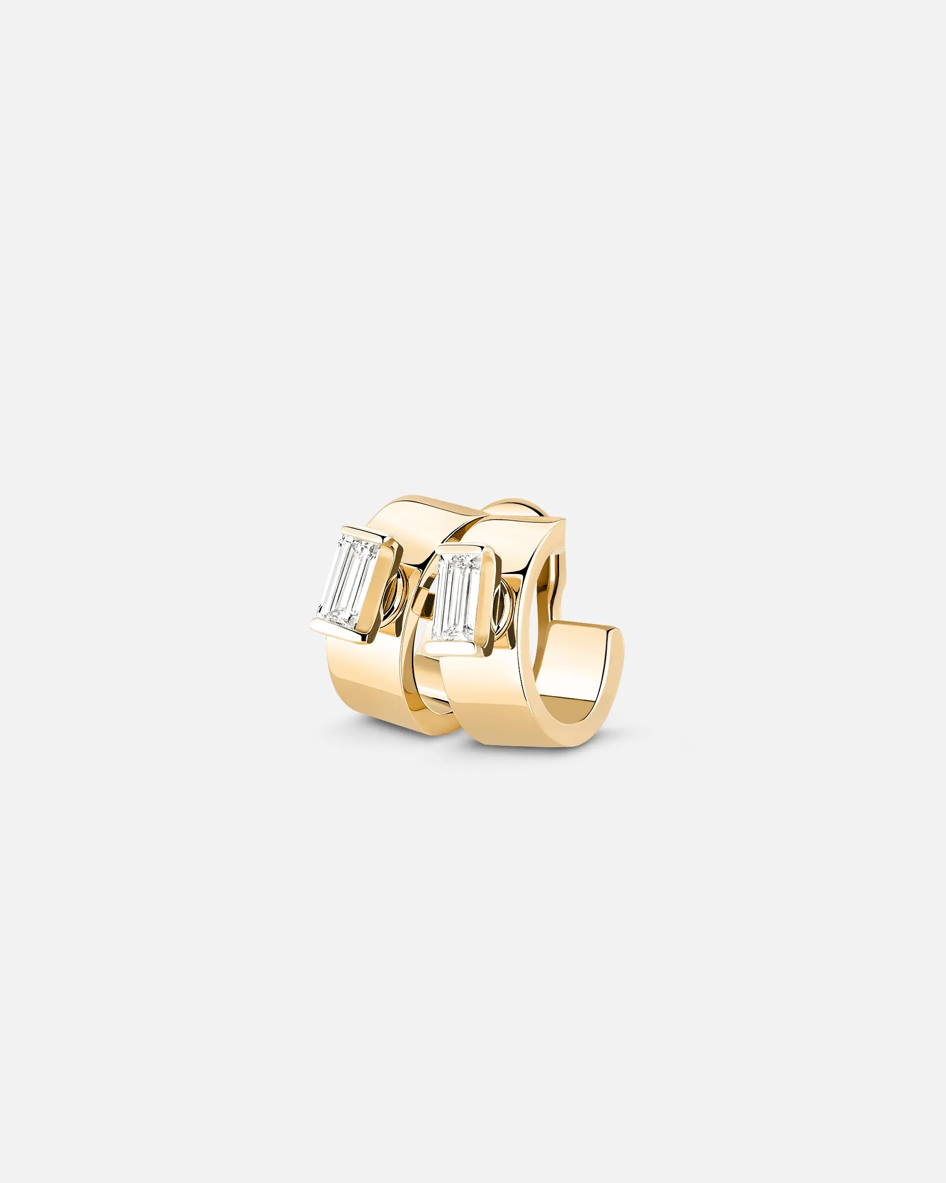 Dinner Date Ear Clip in Yellow Gold