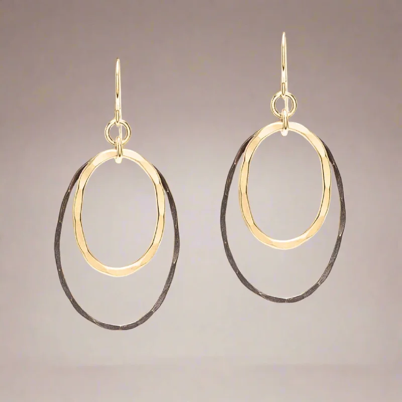 Golden Eclipse Earrings